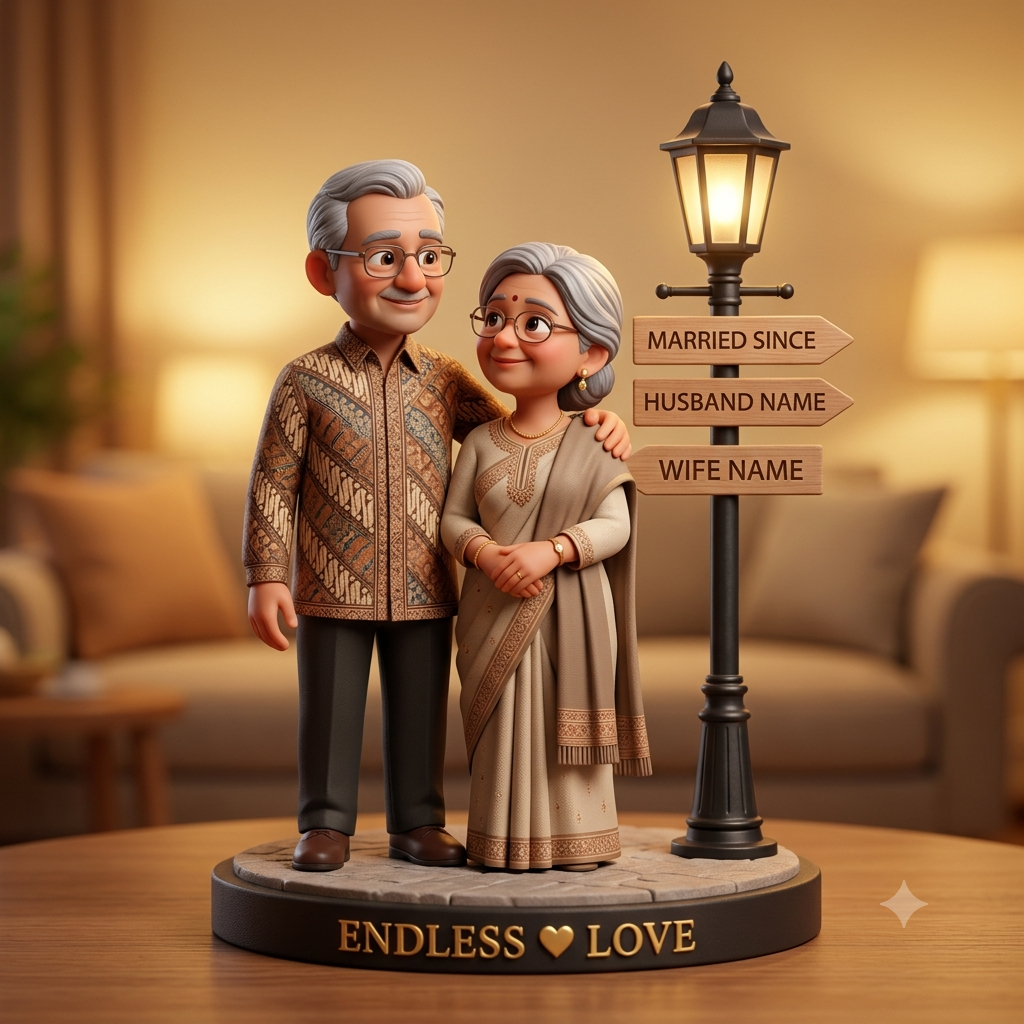 3D Couple Miniature