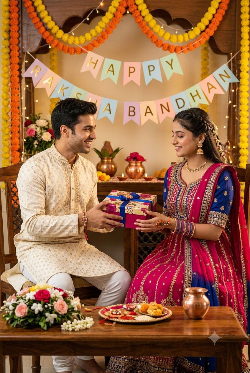 A handsome Indian brother