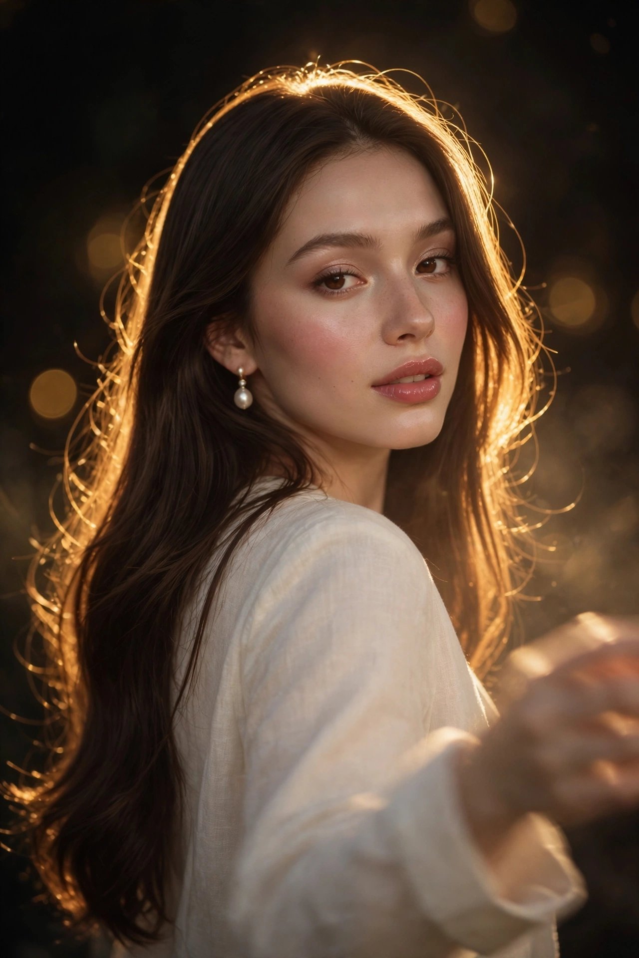 Dreamy Golden Hour Portrait