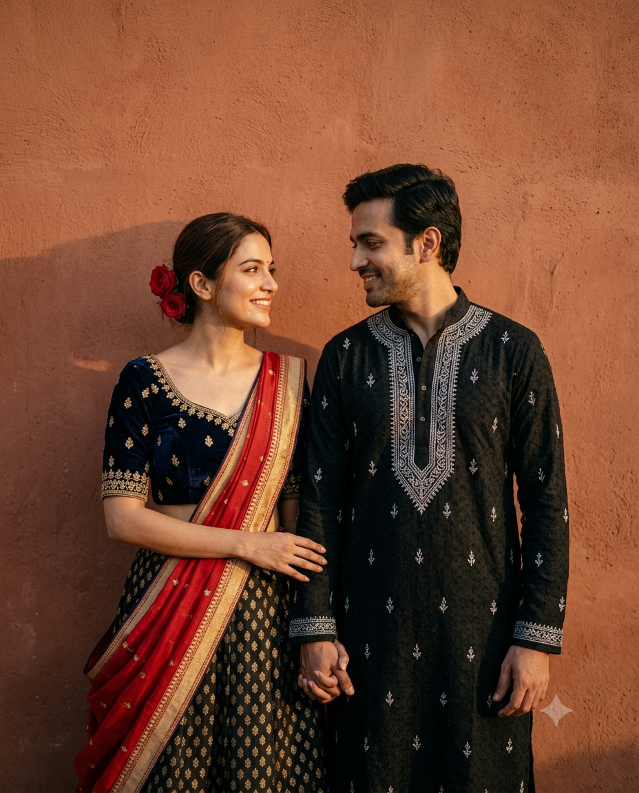 Indian Couple 90s Bollywood