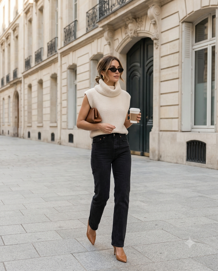 Minimalist Autumn Stride