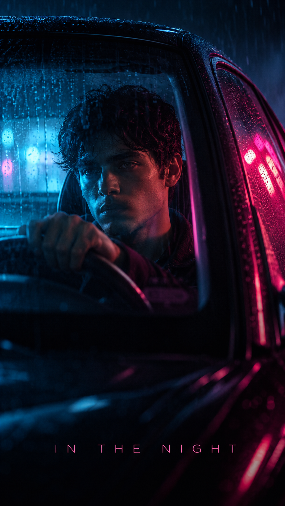 Neo-Noir Car Scene