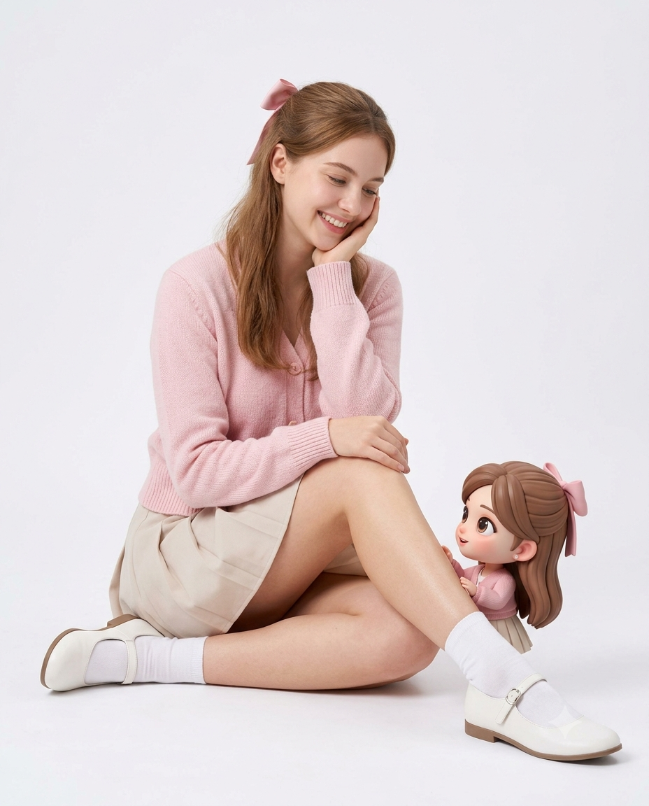 Pastel Pink Mini-Me