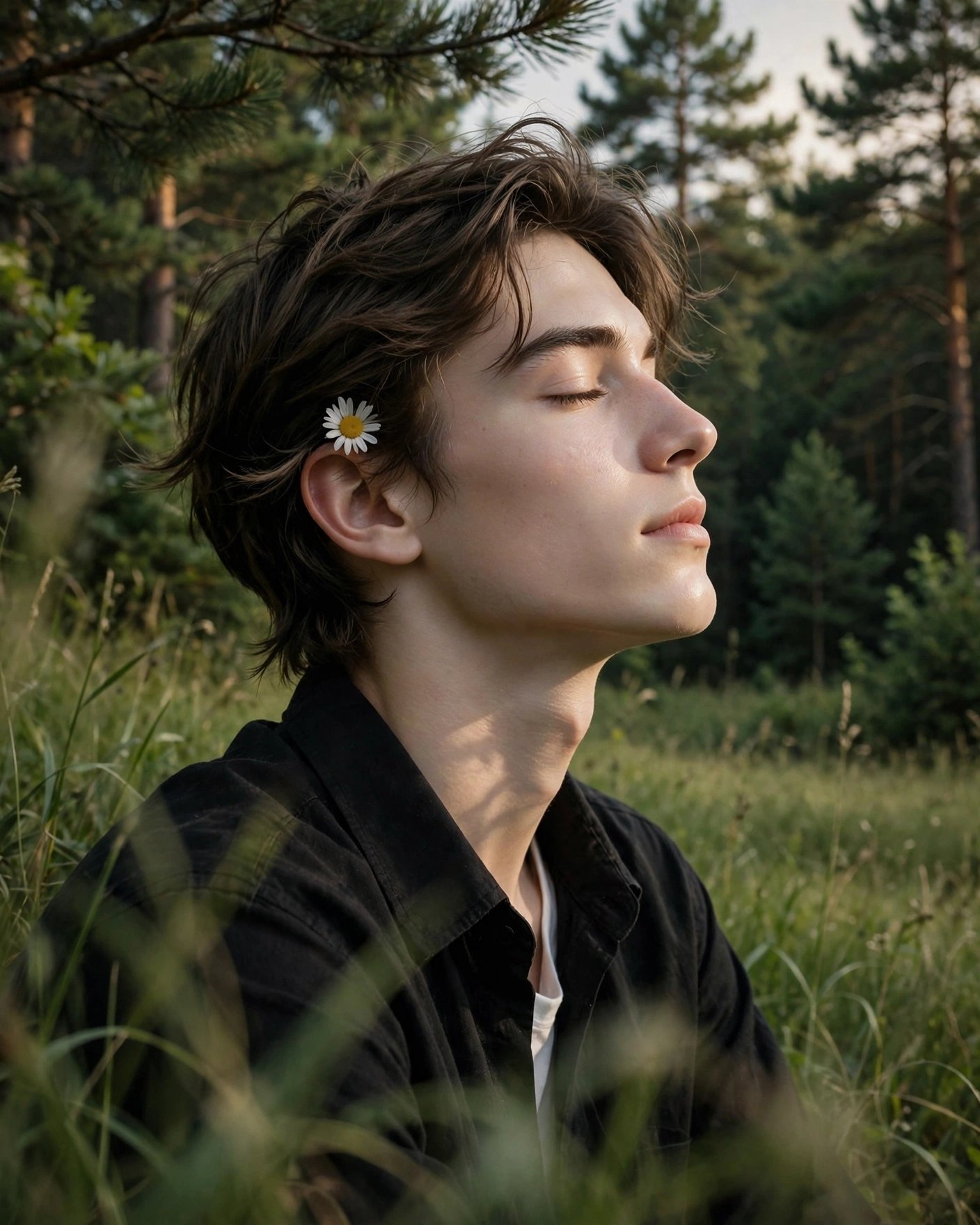 Peaceful Forest Portrait